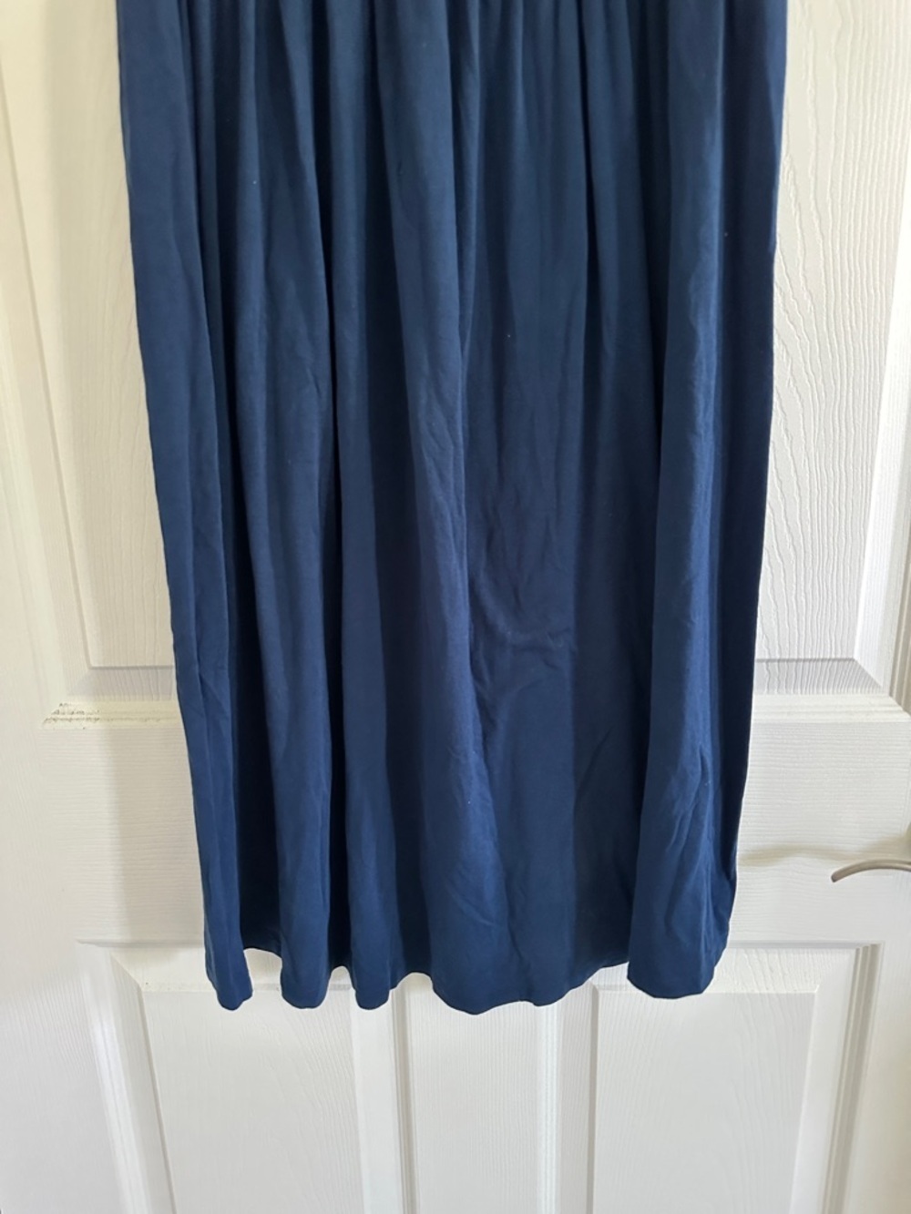 The NINES Hatch Navy Sleeveless Midi Dress - Picture 2 of 8